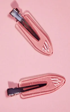 PrettyLittleThing Hair Tools*Mermade Hair No-Crease Clips 6 Pack