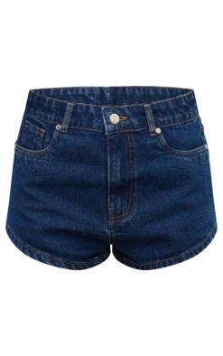 Mid Blue Wash Denim Hotpants