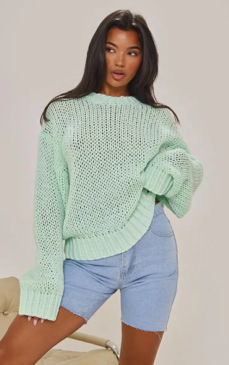 PrettyLittleThing Oversized Sweaters*Super Chunky Oversized Sweater