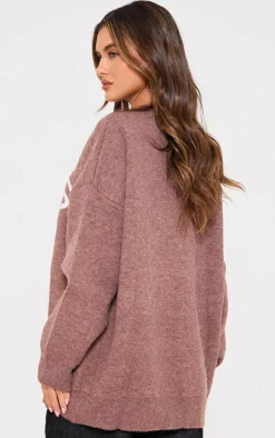 PrettyLittleThing Sweaters*Paris Jacquard Knitted Sweater