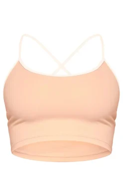 PrettyLittleThing Workout Tops*Sculpt Contrast Detail Strappy Gym Vest