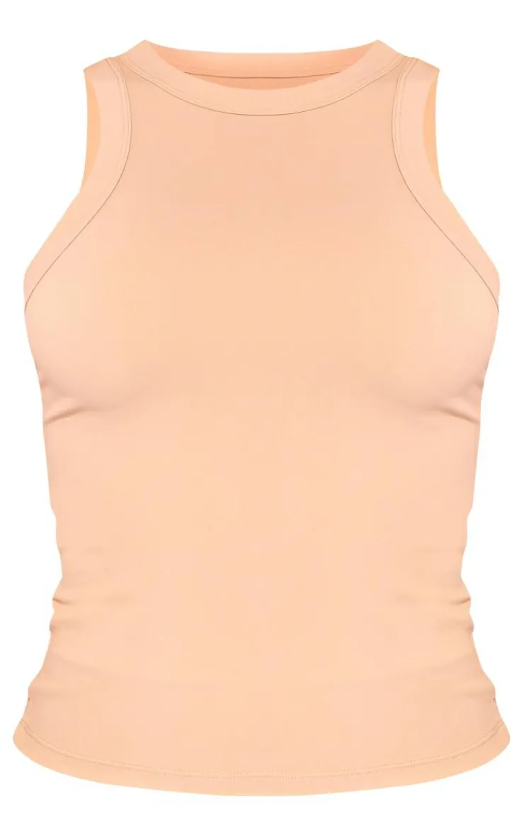 PrettyLittleThing Workout Tops*Sculpt Longline Gym Racer Top