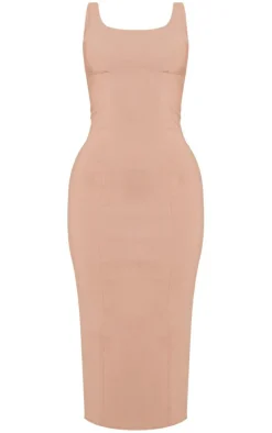 Stretch Woven Maxi Dress-PrettyLittleThing Discount