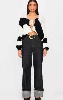 PrettyLittleThing Cardigans*Chunky Knit Tie Front Cardigan