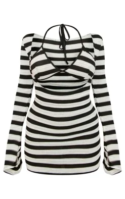 Cut Out Bralette Bodycon Dress-PrettyLittleThing Outlet