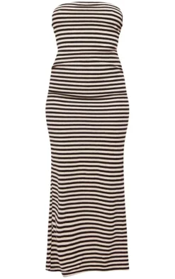 Stripe Towelling Maxi Dress-PrettyLittleThing Best