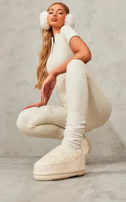 PrettyLittleThing Ankle Boots*MOON BOOT Sandal Band Nylon