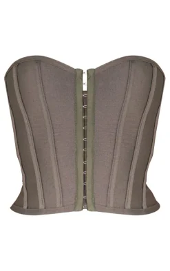 PrettyLittleThing Corsets*Bandage Hook And Eye Structured Corset