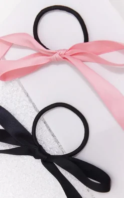 PrettyLittleThing Hair Accessories*Bow Bobble Pack Of 4