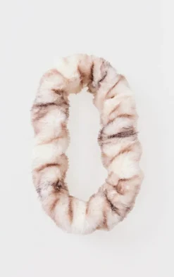 PrettyLittleThing Hair Accessories*Faux Fur Soft Knot Headband
