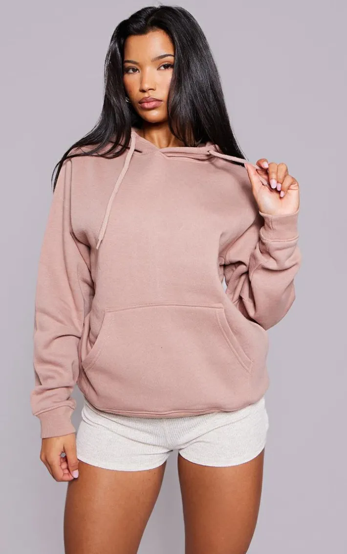 Mushroom Oversized Fit Sweat Hoodie