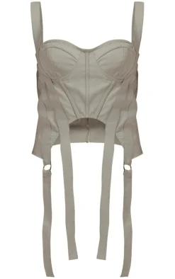PrettyLittleThing Corsets*Stirrup Detail Corset Top