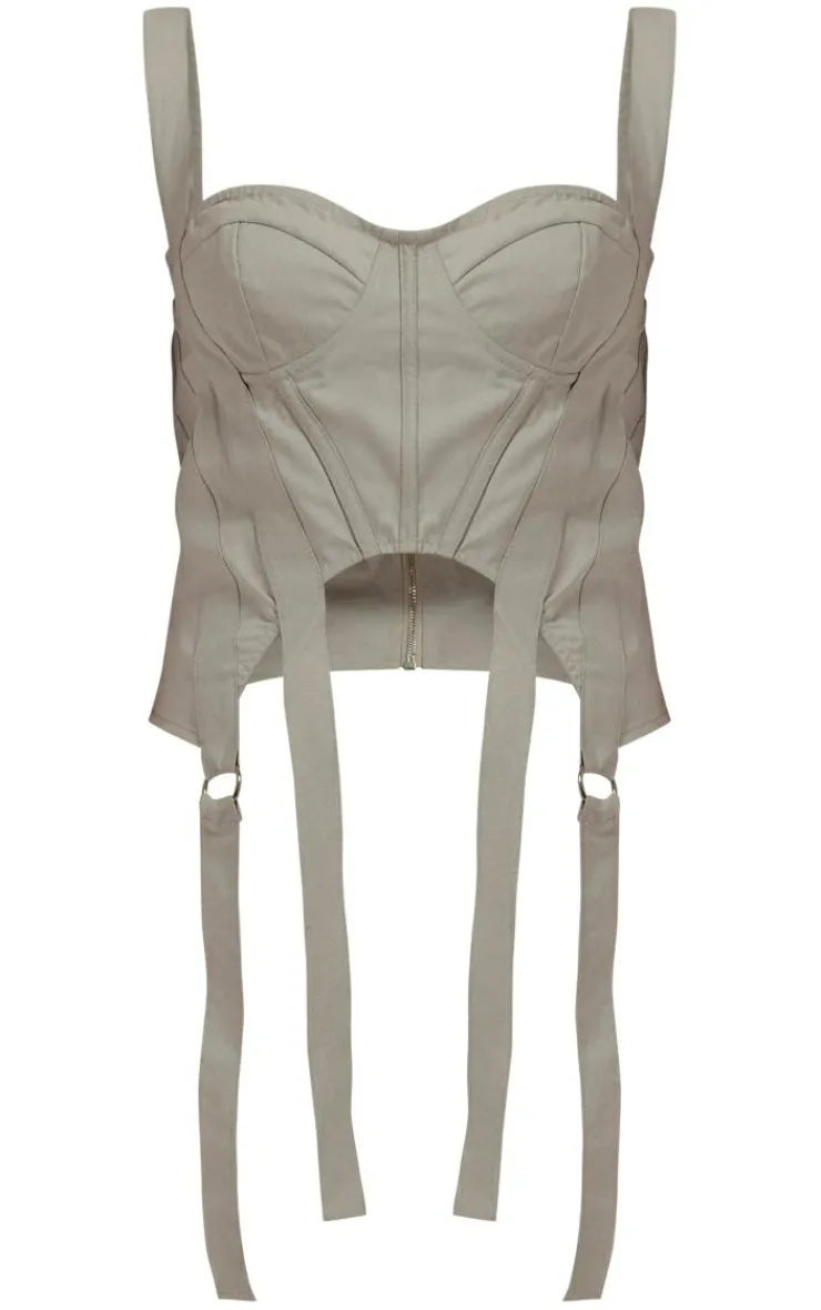 PrettyLittleThing Corsets*Stirrup Detail Corset Top