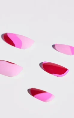 PrettyLittleThing Nails*Nails Inc Give Me A Swirl Press On Nails