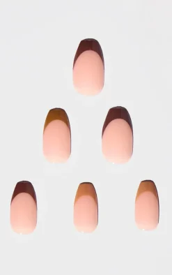 PrettyLittleThing Nails*Nails Inc Tonal Tips Press On Nails