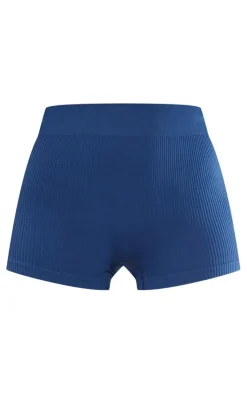 PrettyLittleThing Snatched*Basic Structured Snatched Rib Hot Pants