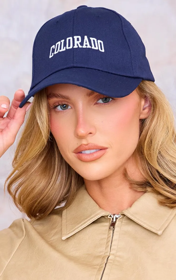 PrettyLittleThing Baseball Caps*'Colorado' Logo Cap