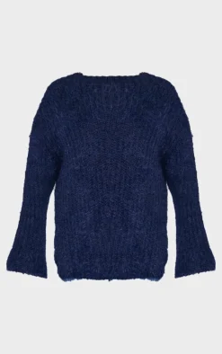 PrettyLittleThing Oversized Sweaters*Eyelash Knit Super Oversized Sweater