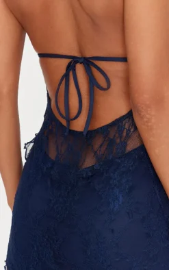 Lace Drape Detail Skort Romper-PrettyLittleThing