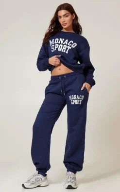 PrettyLittleThing Graphic Sweatsuits*Monaco Sports Embroidered Sweatshirt