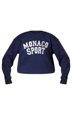 PrettyLittleThing Graphic Sweatsuits*Monaco Sports Embroidered Sweatshirt