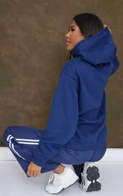 Navy Oversized Sweat Hoodie