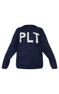 PrettyLittleThing Oversized Sweaters*PLT Boucle Knitted Oversized Sweater