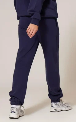 Navy Premium Cuffed Drawstring Sweat Sweatpants