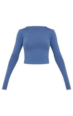 PrettyLittleThing T-Shirts*Premium Fitted Long Sleeve T Shirt