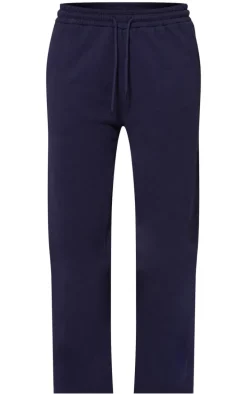 Navy Premium Wide Leg Sweat Sweatpants