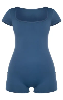 PrettyLittleThing Unitards*Square Neck Snatched Sculpt Unitard