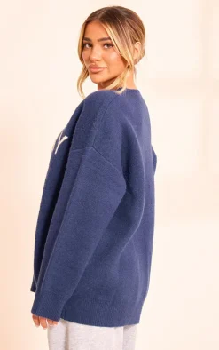 PrettyLittleThing Sweaters*Sunday Jacquard Knitted Sweater