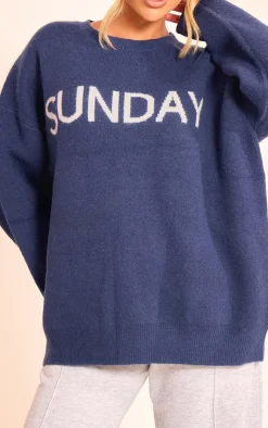 PrettyLittleThing Sweaters*Sunday Jacquard Knitted Sweater