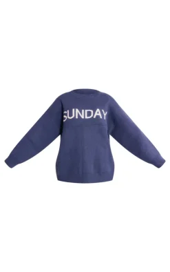 PrettyLittleThing Sweaters*Sunday Jacquard Knitted Sweater