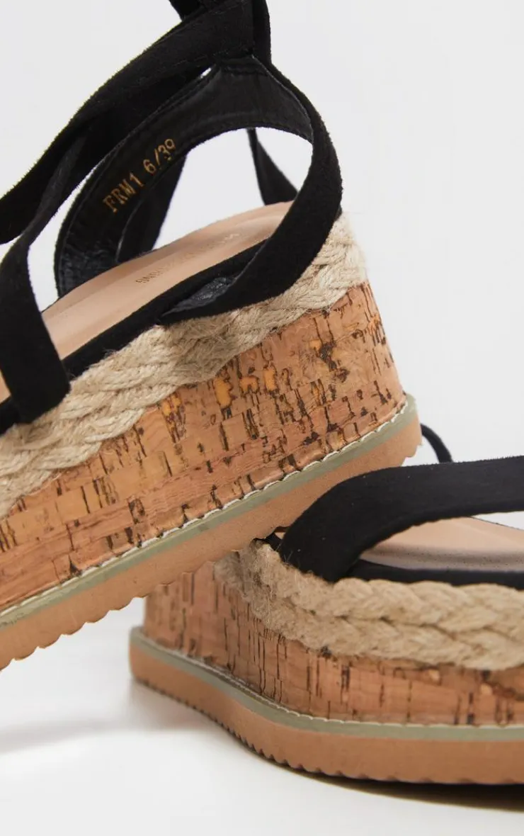 PrettyLittleThing Flatform Sandals*Niella Espadrille Flatform Sandals