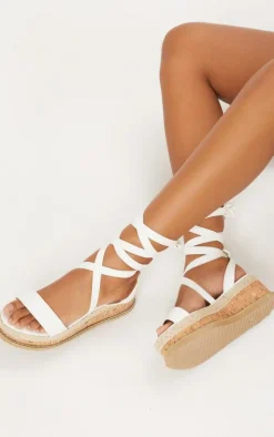 PrettyLittleThing Flatform Sandals*Niella Espadrille Flatform Sandals