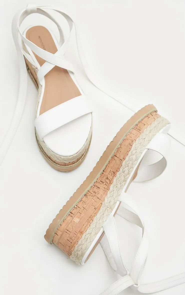 PrettyLittleThing Flatform Sandals*Niella Espadrille Flatform Sandals