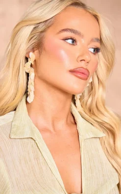 PrettyLittleThing Statement Earrings*Cluster Sequin Drop Statement Earrings