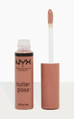 PrettyLittleThing Lip Gloss*NYX PMU Butter Gloss Madeleine