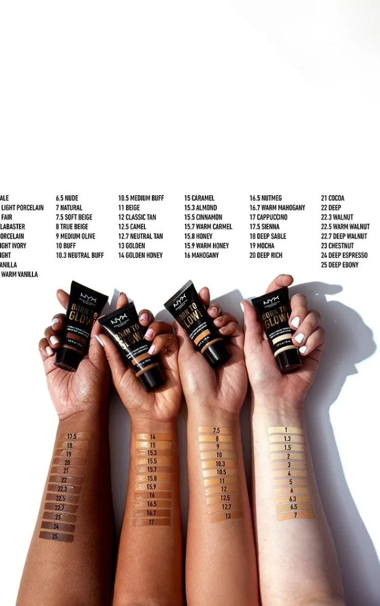 PrettyLittleThing Foundation*NYX PMU Can't Stop Won't Stop Full Coverage Foundation Natural