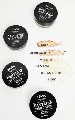PrettyLittleThing Christmas Shop*NYX PMU Can't Stop Won't Stop Setting Powder