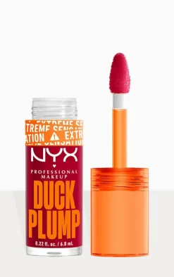 PrettyLittleThing Lip Gloss*NYX PMU Duck Plump Lip Plumping Gloss Hall Of Flame