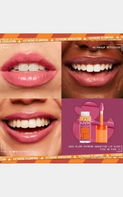 PrettyLittleThing Lip Gloss*NYX PMU Duck Plump Lip Plumping Gloss