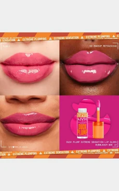 PrettyLittleThing Lip Gloss*NYX PMU Duck Plump Lip Plumping Gloss