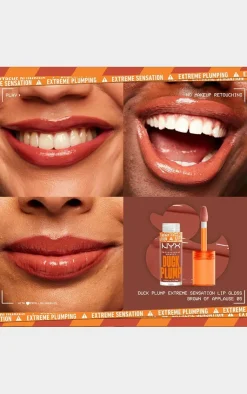 PrettyLittleThing Lip Gloss*NYX PMU Duck Plump Lip Plumping Gloss