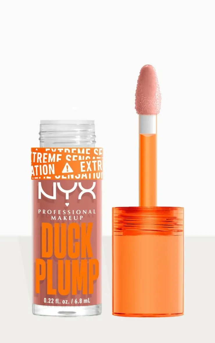 PrettyLittleThing Lip Gloss*NYX PMU Duck Plump Lip Plumping Gloss Bangin' Bare