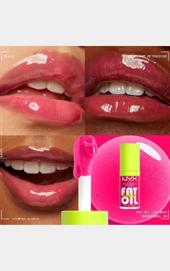 PrettyLittleThing Lip Gloss*NYX PMU Fat Oil Lip Drip Lip Gloss