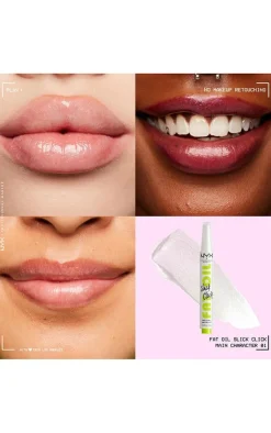 PrettyLittleThing Lip Gloss*NYX PMU Fat Oil Slick Click Lip Balm