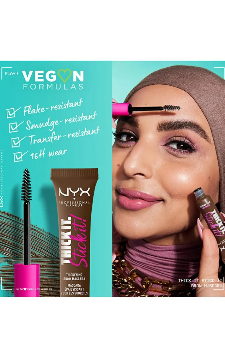 PrettyLittleThing Mascara*NYX PMU Thick It. Stick It! Brow Mascara