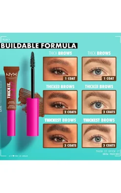 PrettyLittleThing Mascara*NYX PMU Thick It. Stick It! Brow Mascara